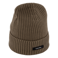 Classic Cotton Rib Beanie Pav Brindle