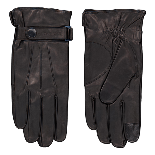 rivet handschuhe Calvin Klein Leather Rivet Gloves Beh Ck Black – Stayhard.com