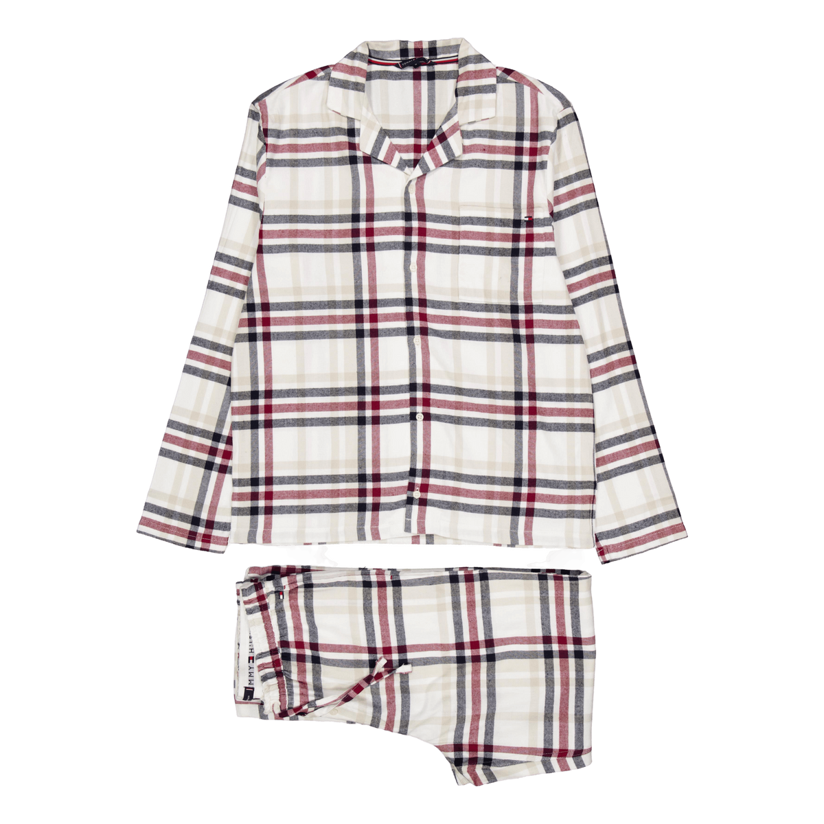 Ls Flannel Pj Shirt Set