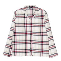 Ls Flannel Pj Shirt Set