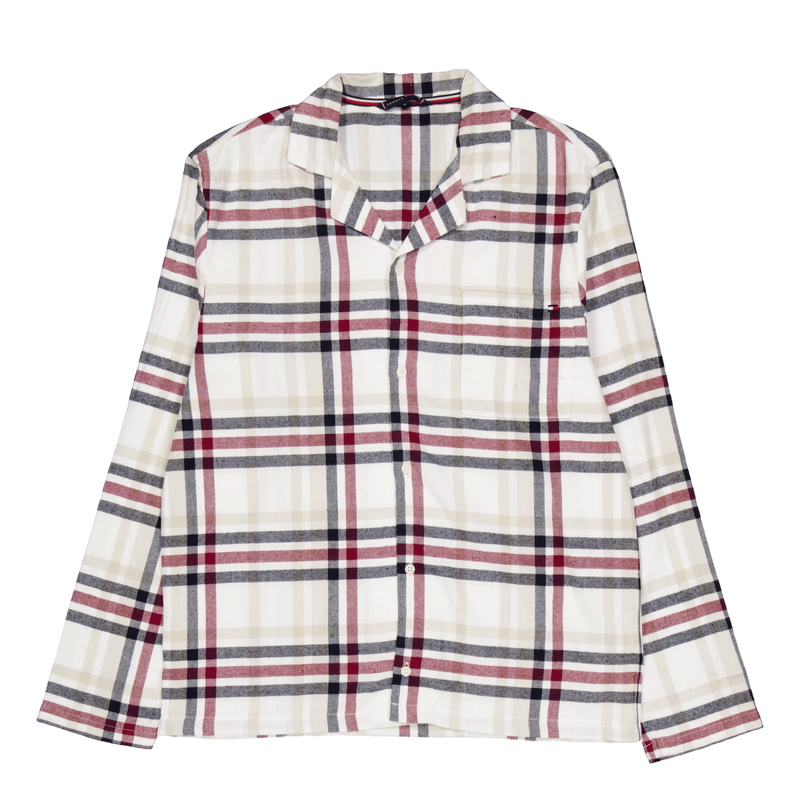 Ls Flannel Pj Shirt Set