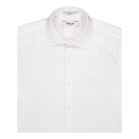 Stretch Poplin Shirt 001 White