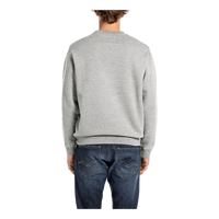 R Sweatshirt M08 Light Grey Melange