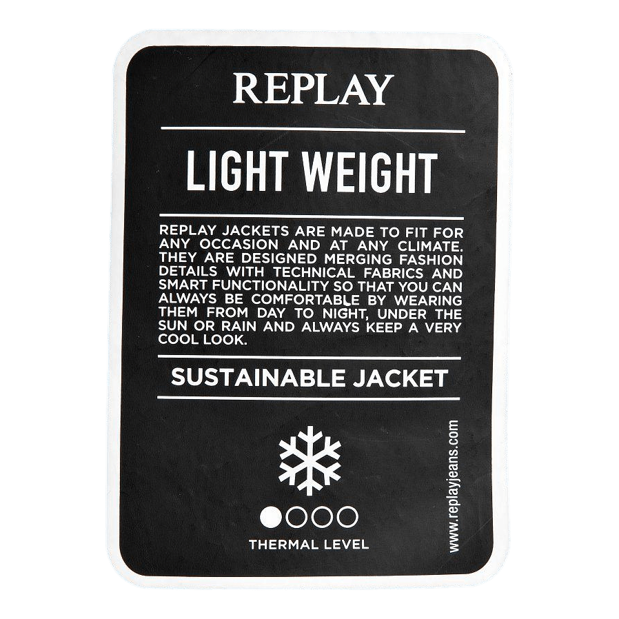 Replay Jacket 998 Nearly Black