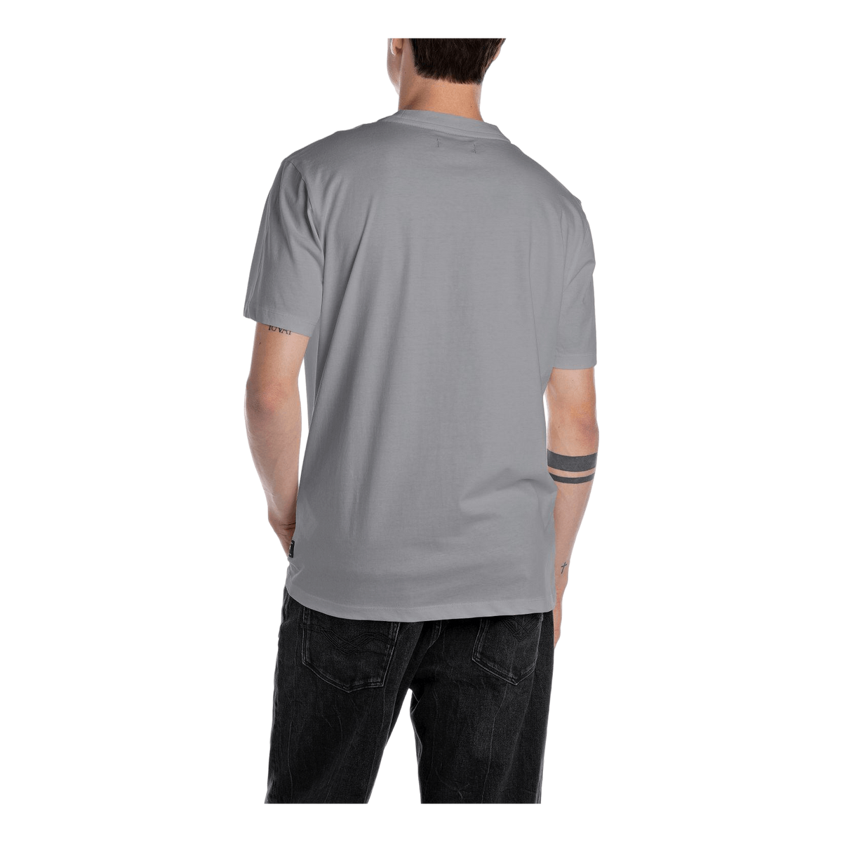 Crew Neck T-shirt 093 Lead Grey