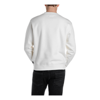 Crew Neck Sweatshirt 011 Natural White