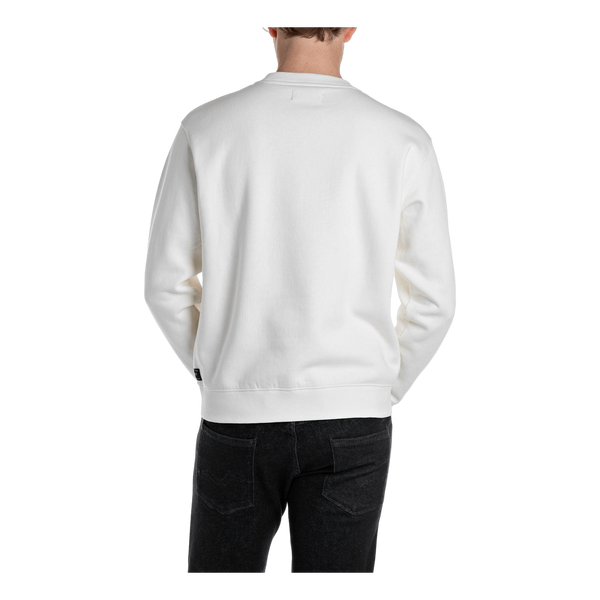 Crew Neck Sweatshirt 011 Natural White