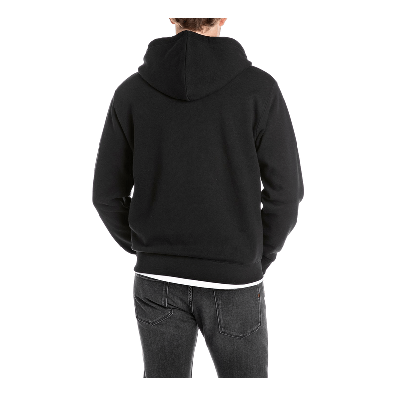 Zip Hoodie 098 Black