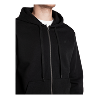 Zip Hoodie 098 Black