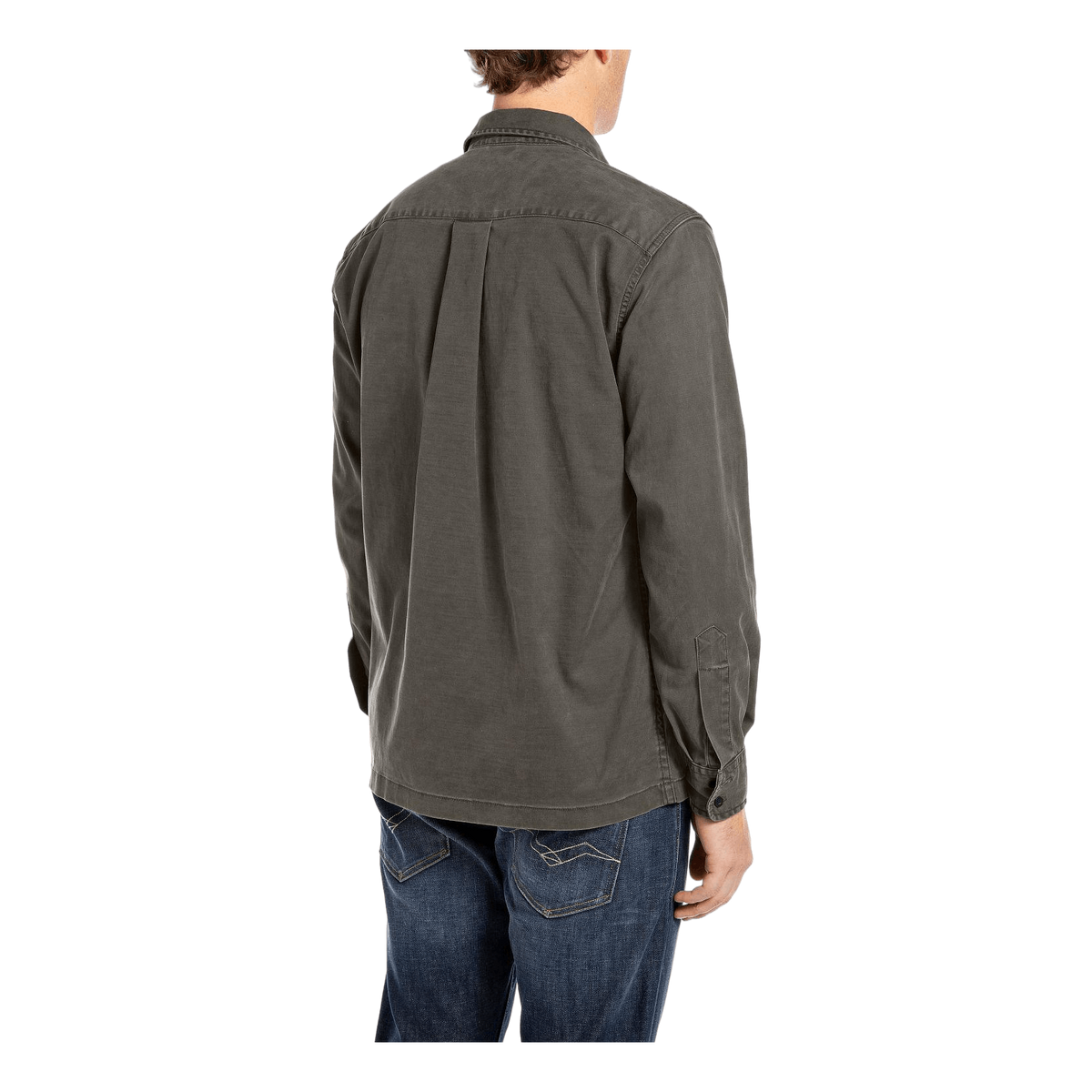 Washed Shirt 935 Dark Olive