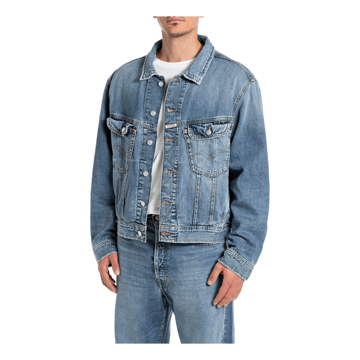 Replay 901 Denim Jacket 099 Medium Blue