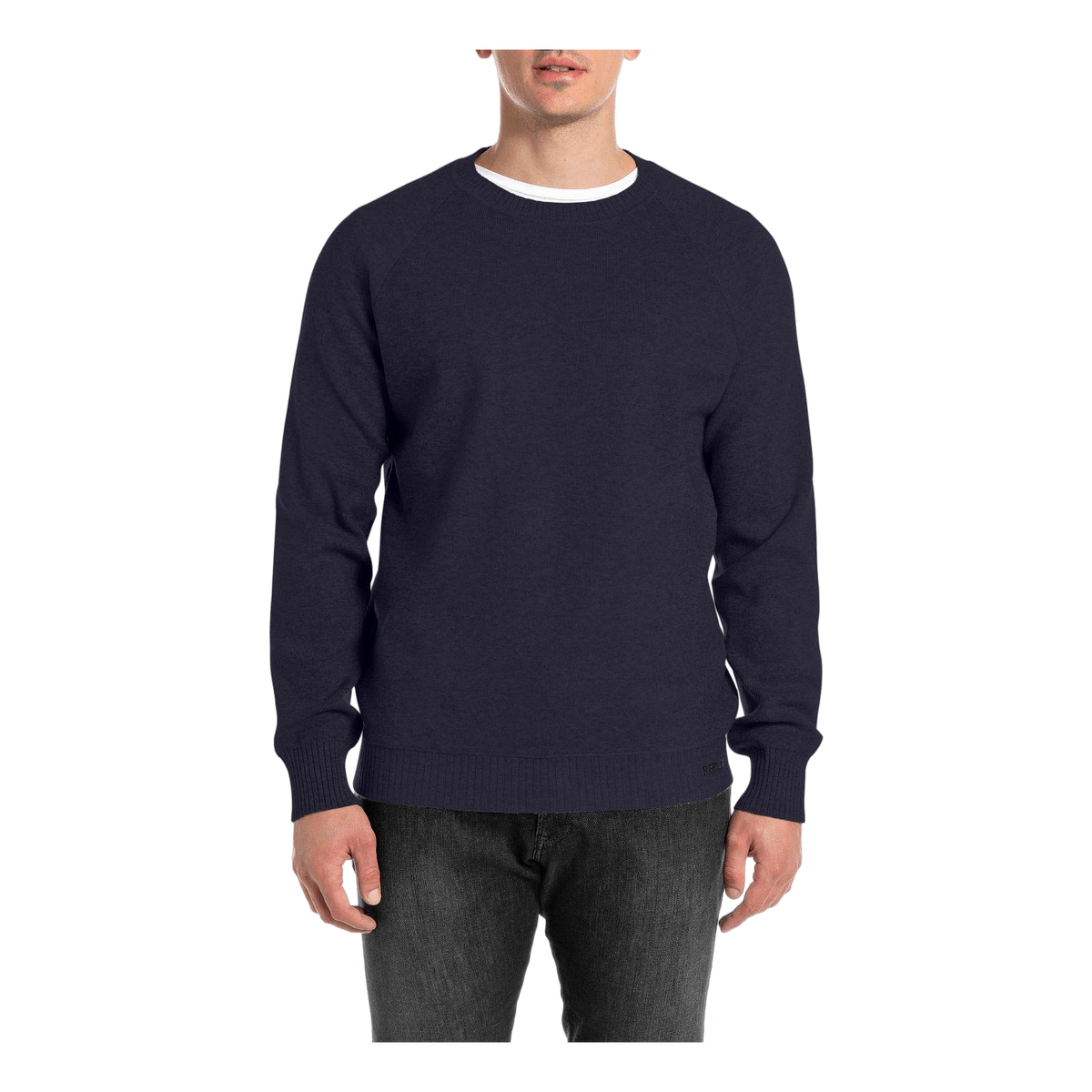 Crew Neck Knit 780 Dark Blue