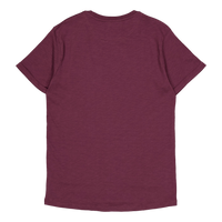 Kolding Organic Tee S/s Dark Plum