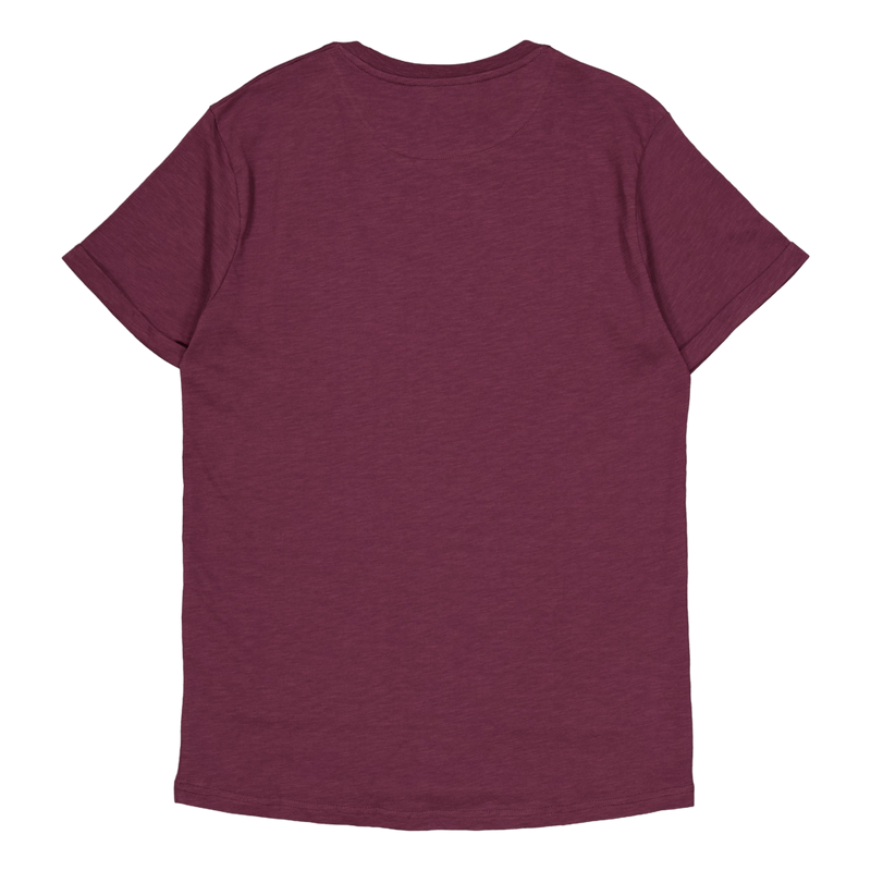 Kolding Organic Tee S/s Dark Plum