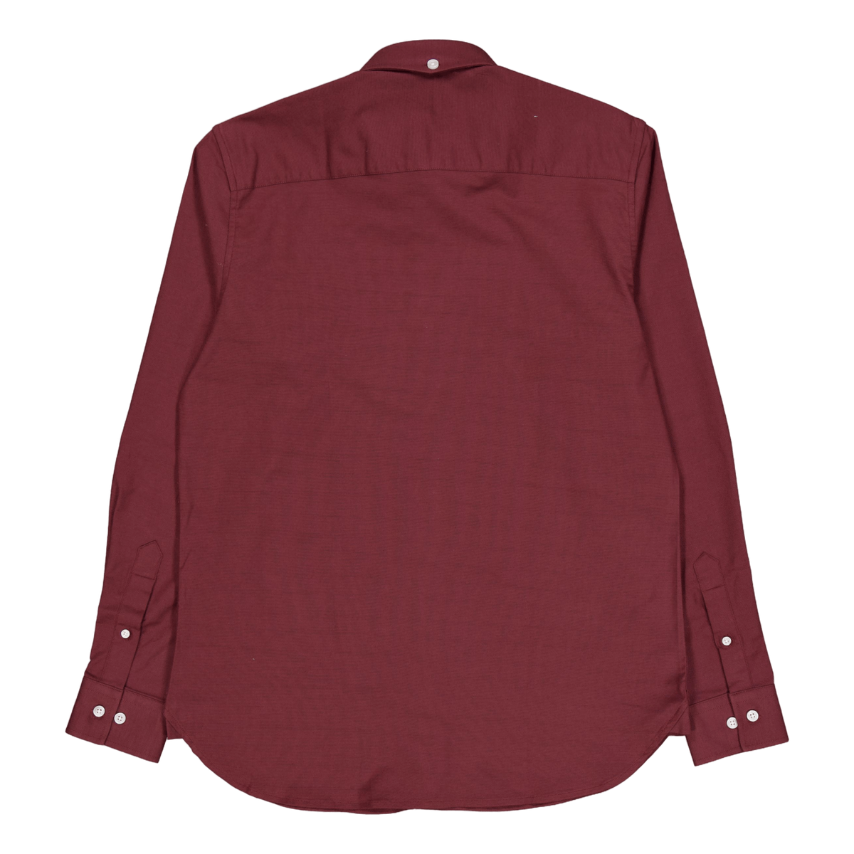 Oxford Stretch Plain L/s Dark Plum