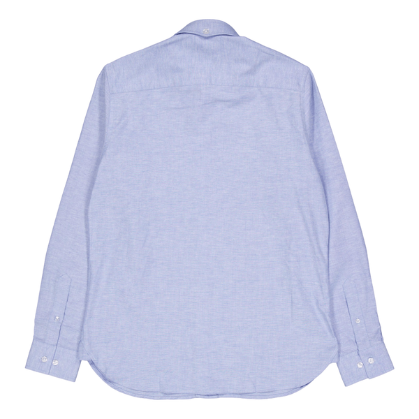 Oxford Stretch Plain L/s Light Blue