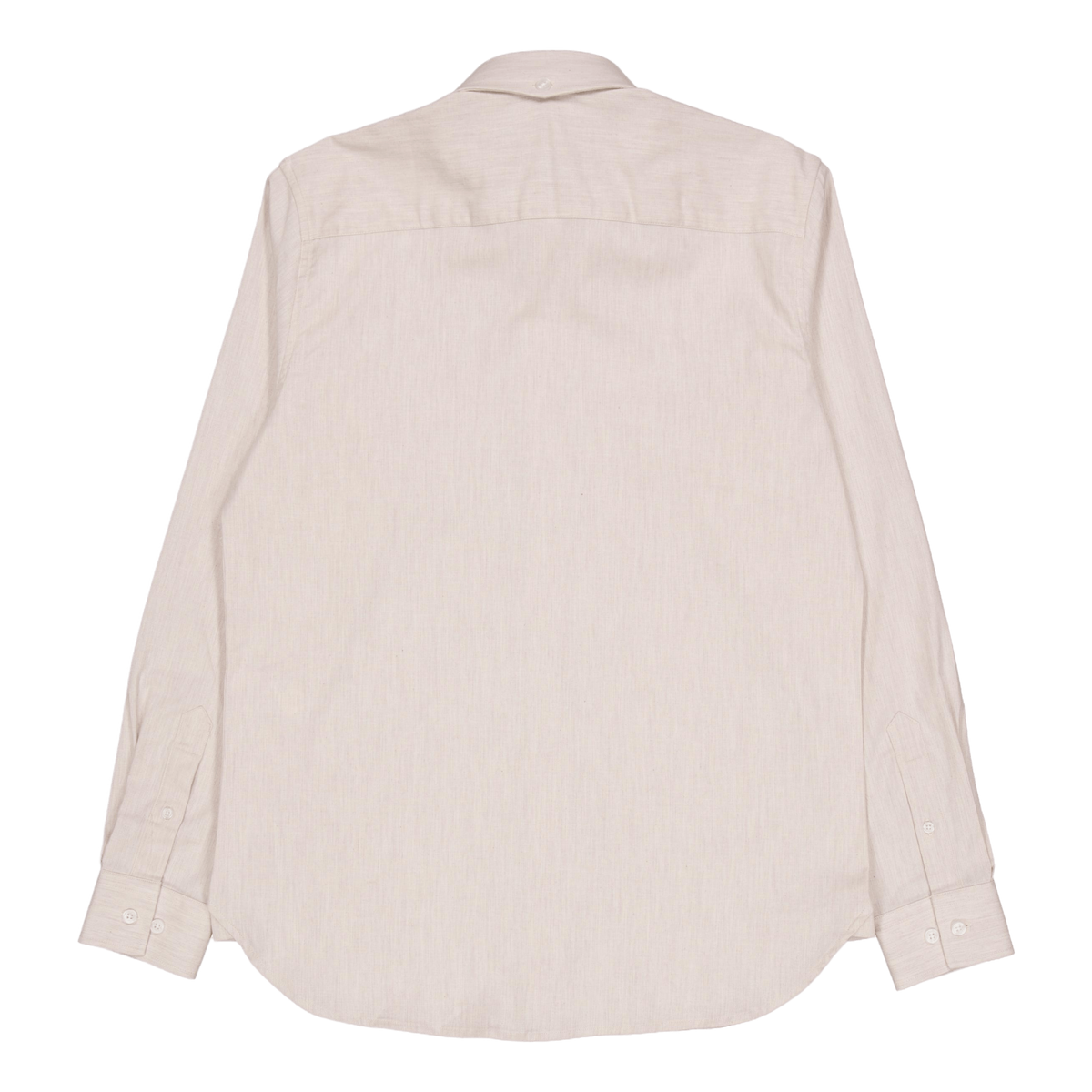 Oxford Stretch Plain L/s Sand Melange