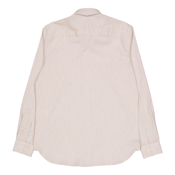 Oxford Stretch Plain L/s Sand Melange