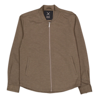 Brendon Jersey Jacket Dark Khaki