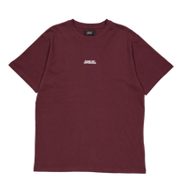 Cohen Brushed Tee Ss Dark Plum