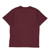 Cohen Brushed Tee Ss Dark Plum