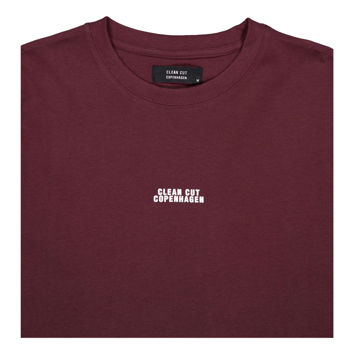 Cohen Brushed Tee Ss Dark Plum