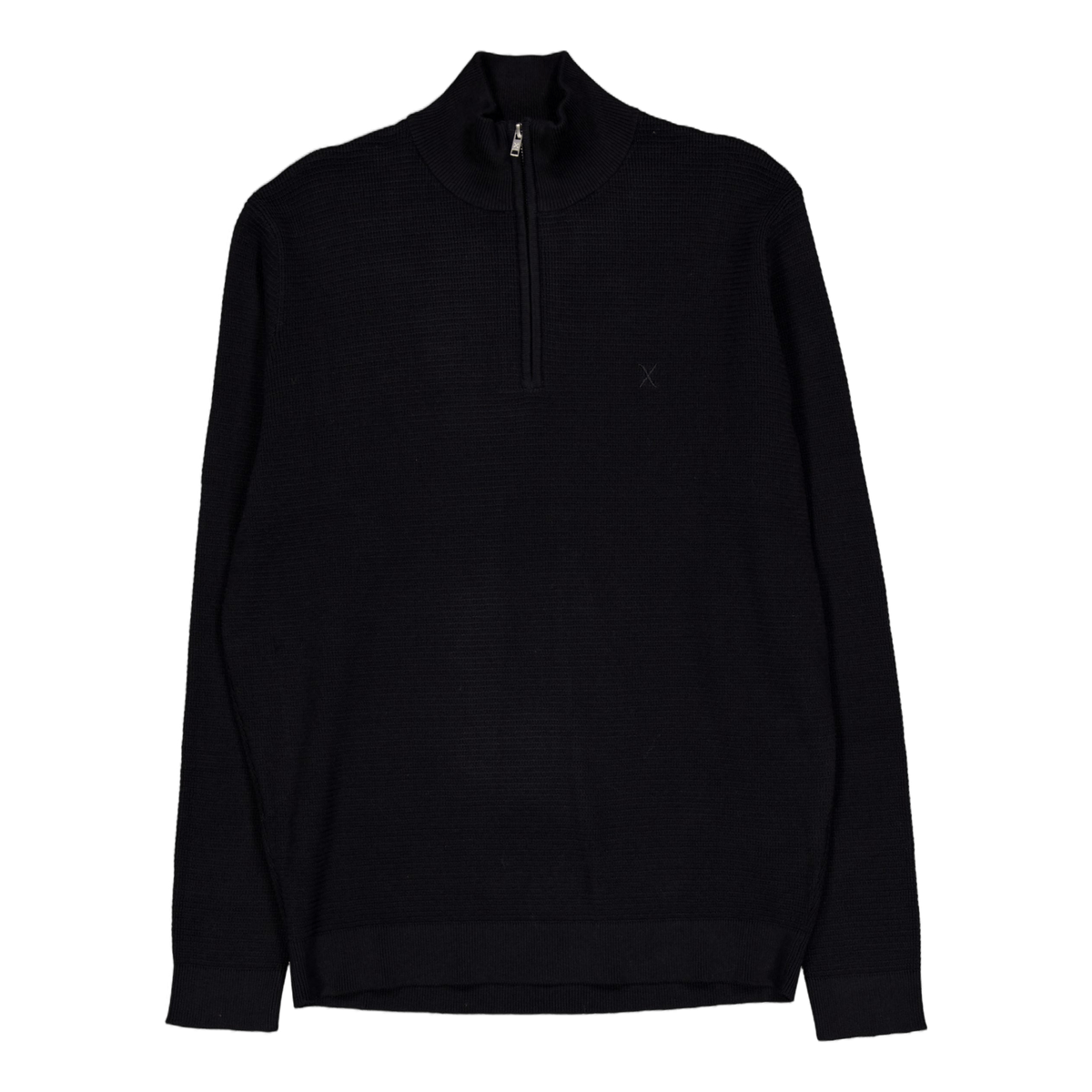 Oscar Half-zip Knit Black