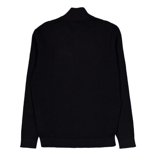 Oscar Half-zip Knit Black