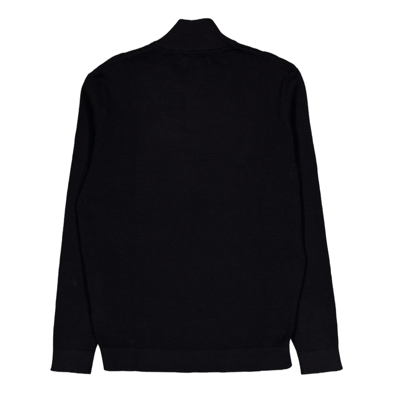 Oscar Half-zip Knit Black