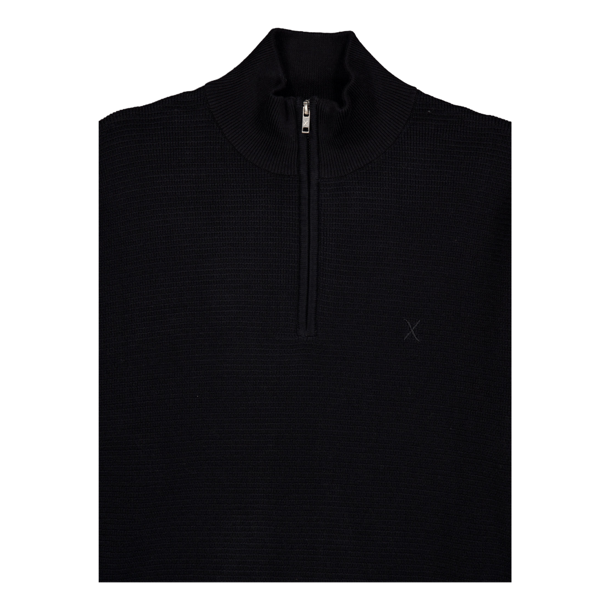 Oscar Half-zip Knit Black