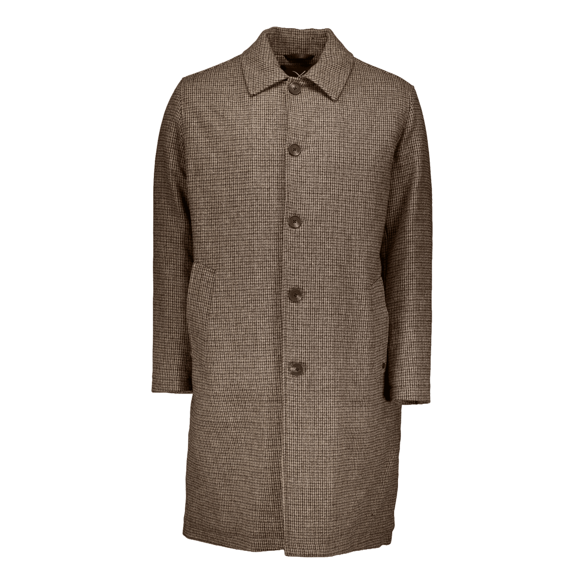 Carlos Check Coat Dark Khaki/deep Green Check