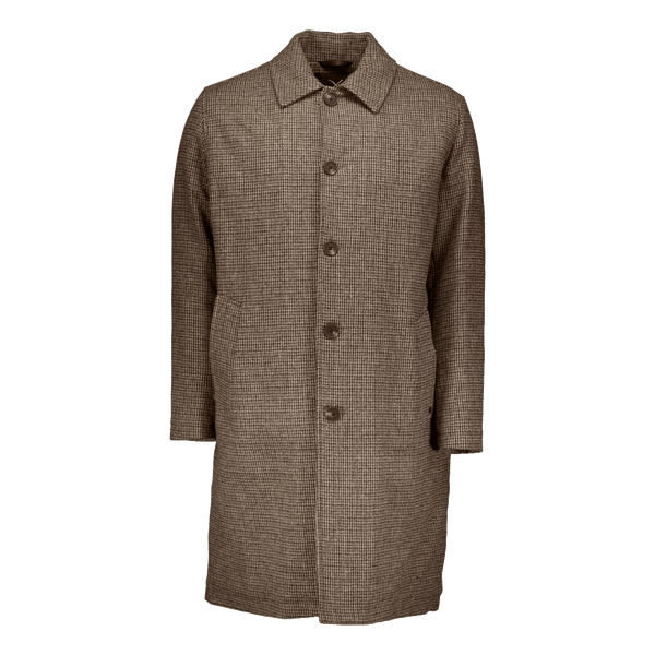 Carlos Check Coat Dark Khaki/deep Green Check