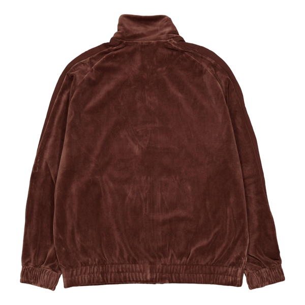 T7 Oversized Velour Track Jack Brown