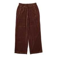 T7 Oversized Velour Track Pant Brown