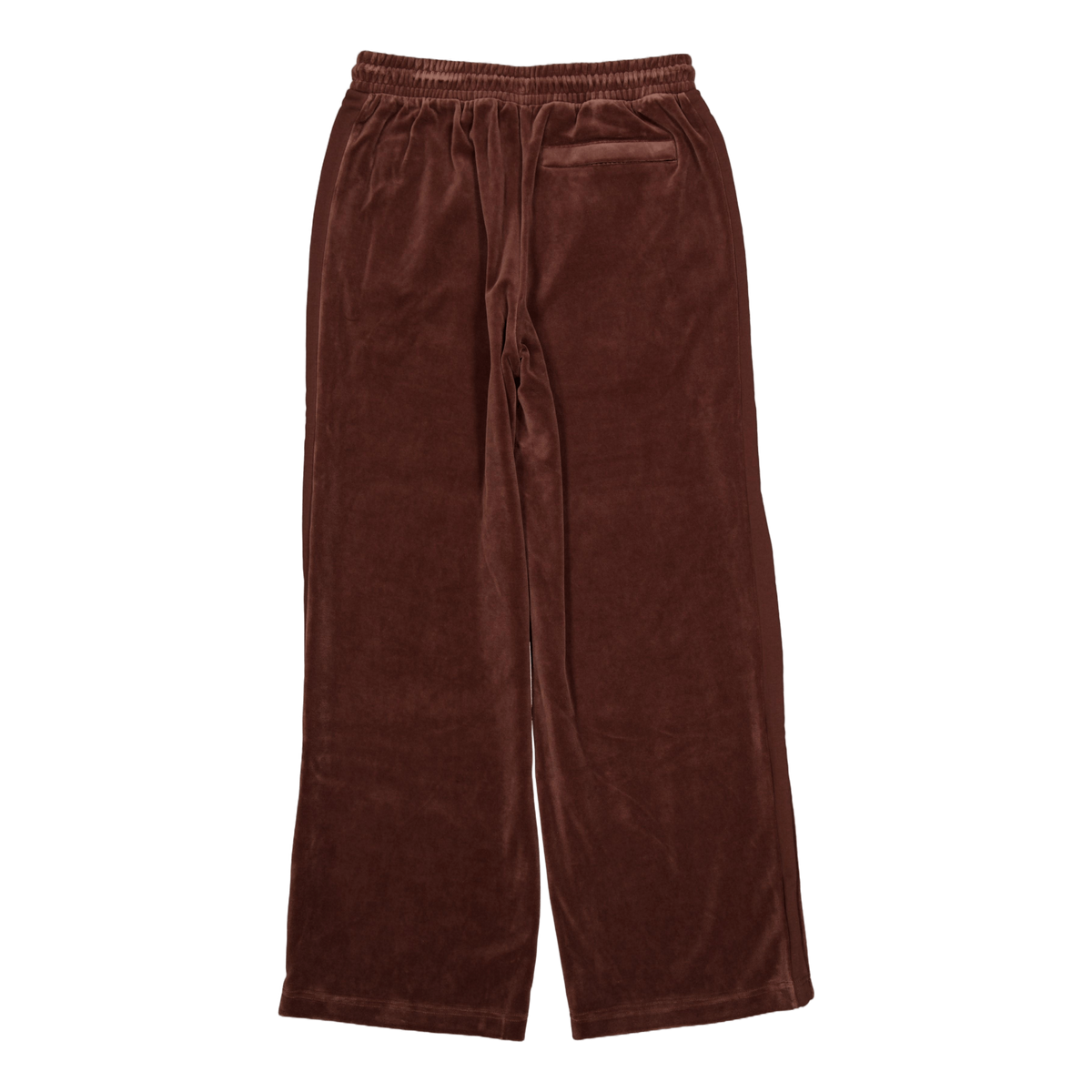 T7 Oversized Velour Track Pant Brown