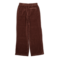 T7 Oversized Velour Track Pant Brown