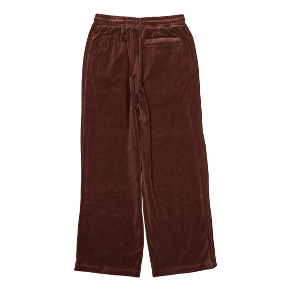 T7 Oversized Velour Track Pant Brown