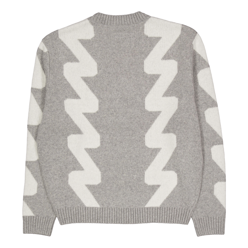 Tom Cardigan Ax5 Grey Melange Wave