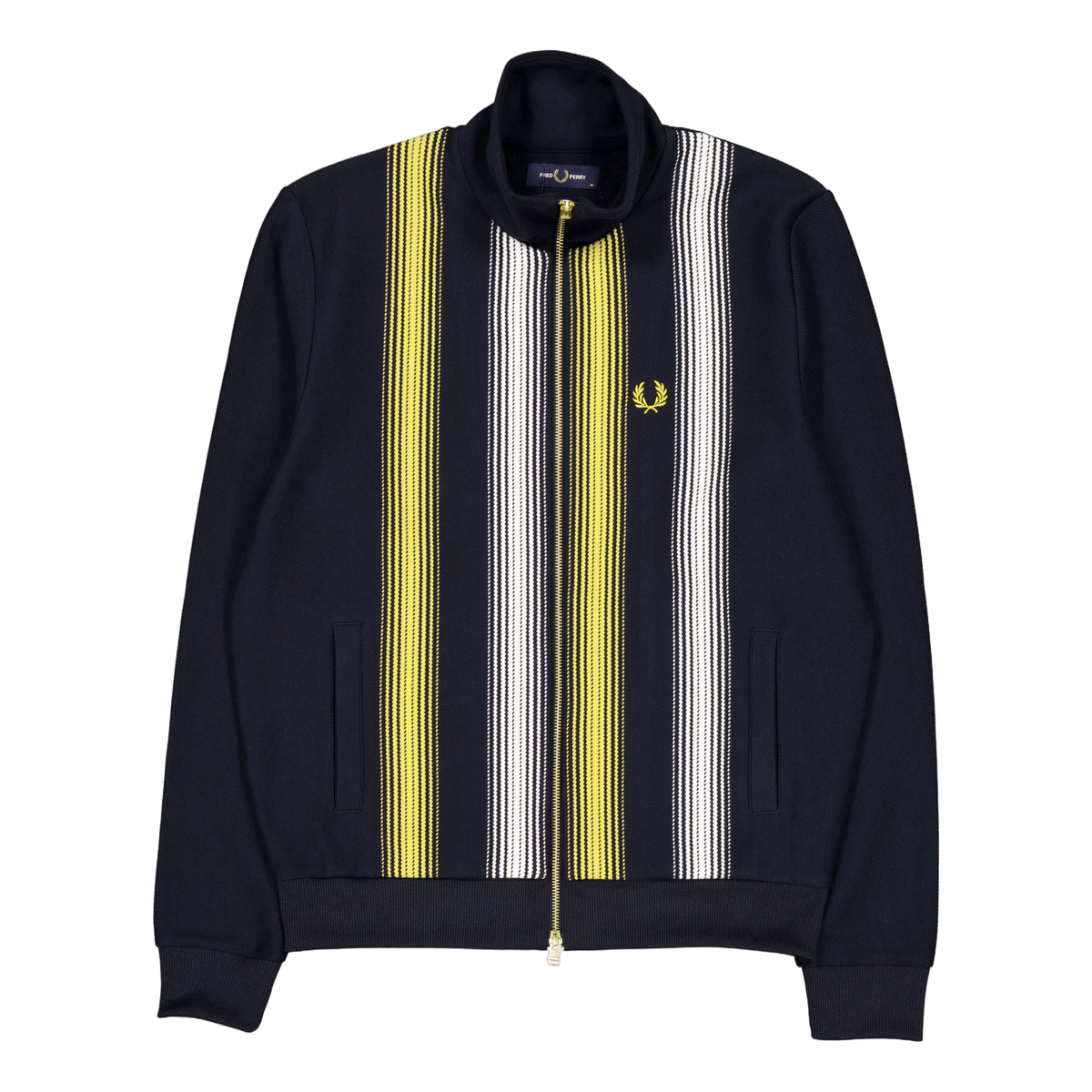 Ombre Stripe Track Jkt 608 Navy