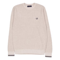 Waffle Stitch Jumper X23 Porridge Marl