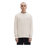 Waffle Stitch Jumper X23 Porridge Marl