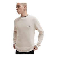 Waffle Stitch Jumper X23 Porridge Marl