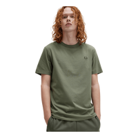 Crew Neck T-shirt W49 Laurel W Green/ngt Green