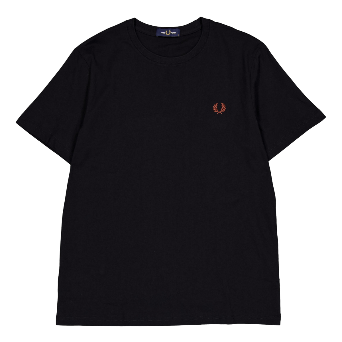 Crew Neck T-shirt X56 Black/whisky Brwn