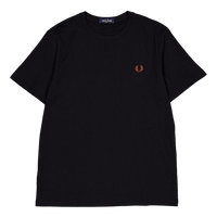 Crew Neck T-shirt X56 Black/whisky Brwn