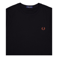 Crew Neck T-shirt X56 Black/whisky Brwn