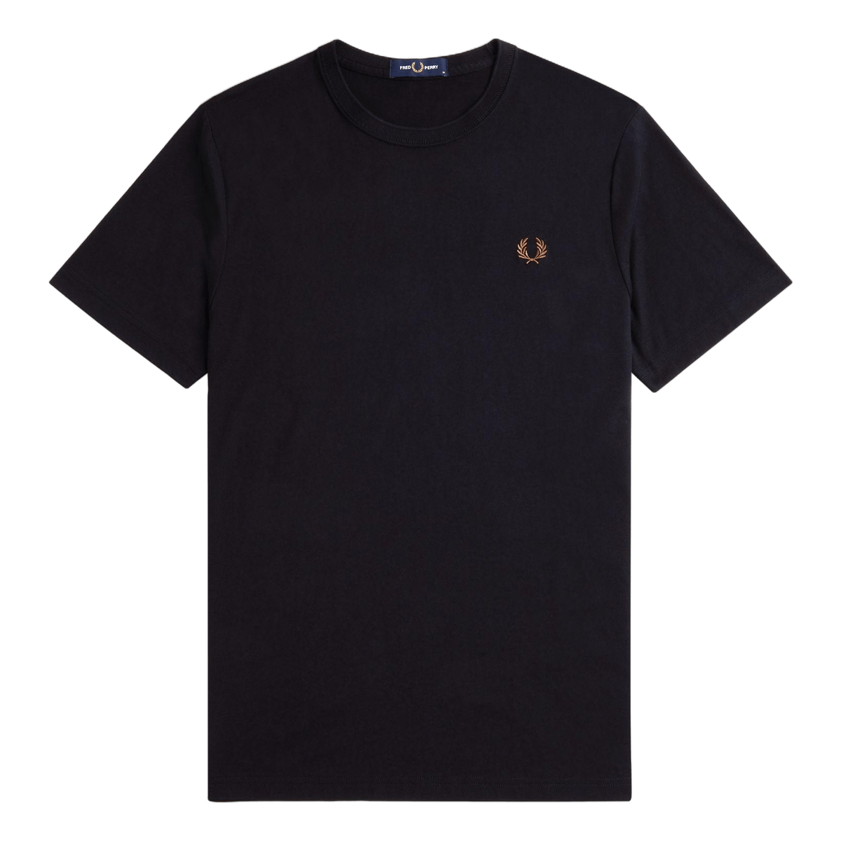 Crew Neck T-shirt X56 Black/whisky Brwn