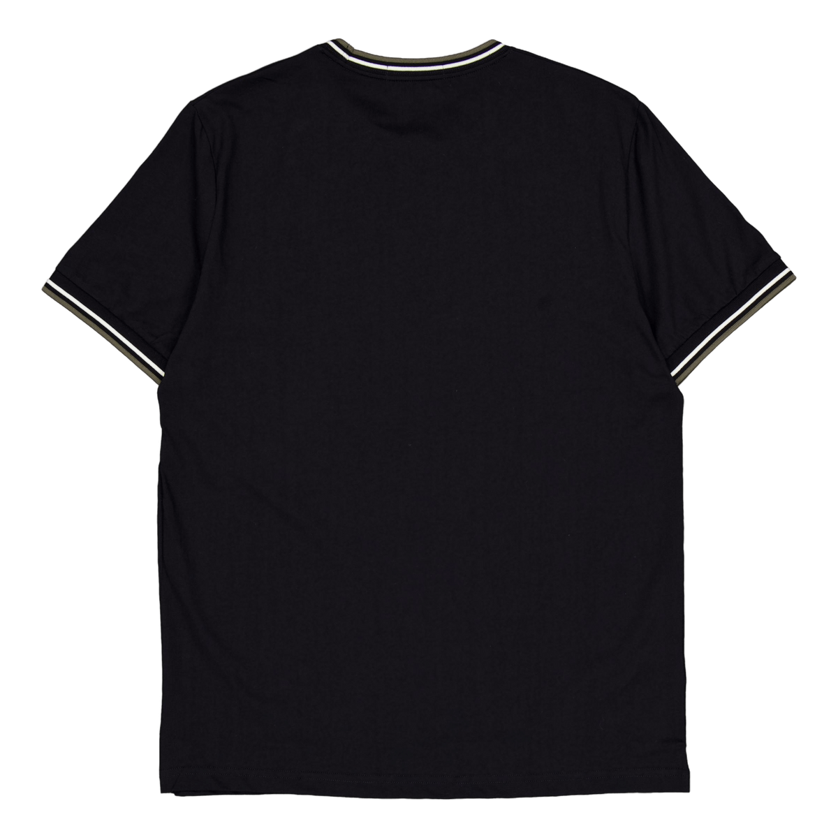 Twin Tipped T-shirt W54 Blk/ecru/laurel W Green