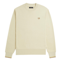 Crew Neck Sweatshirt W69 Oatmeal/w Brown