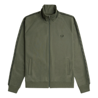 Contrast Tape Track Jkt W49 Laurel W Green/ngt Green